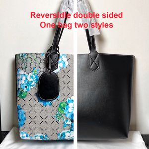 Fashion Classic Double Sided Shopping Bag 10A quality Luxury designer tote Woman Large Capacity Luxury handbag shoulder shopping bag Travel bag Reversible tote bag