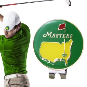 Nowy przylot marker golfowy z klipem golfowym magnetycznym stopem Golf Mark American Style Hat Clip do piłki golfowej Sport Drop Wysyłka
