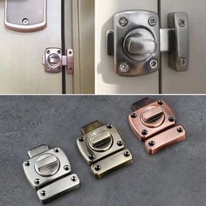 Dörrlås gjuten metallkrok spärrlås toalettdörrar rät vinkel glidande gate låskrok låsbar med skruvar hushållsverktyg