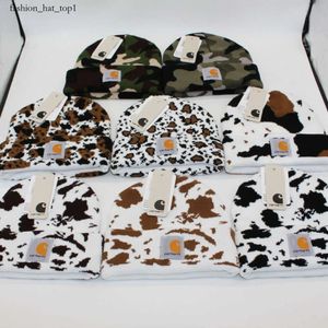 carharrt Cappello Beanie Designer Inverno Jacquard Camouflage Lavorato a Maglia Cappello da Uomo con Bordo Piegato Cappello Freddo da Donna Artistico Cappello di Lana Caldo Cappello da Sci carharttt