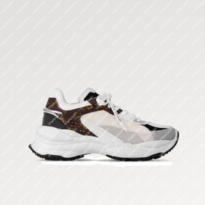 Patlama Yeni Kadınlar 1aasdf Run 55 Spor Sneaker Teknik Malzemeler Mix Canvas Trim Optimum sıçrama konforu kaldırılmış kauçuk dış taban Beyaz Gözler Danteller Yürüyüş Ayakkabıları