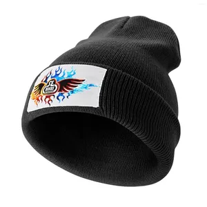 Berets SE Bikes BMX Bicycle On Fire Sport Blue Red Knitted Cap Summer Hats Beach Outing Hat Men Women's