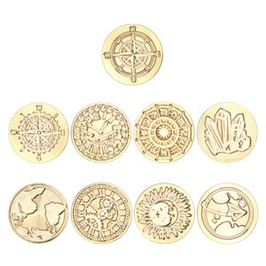 30mm Wax Seal Stamp Copper Head Butterfly Animal Nature Retro Antique DIY Sealing Kit Art Craft Vintage Envelope Tool