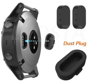 Dustproof Plug Cover For Garmin Swim2 Venu sq Fenix 7 7X 7S 6 6x Pro 5x Forerunner935 945 accessories anti-dust plug Protect Cap