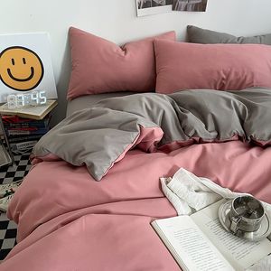 Set di biancheria da letto set di copertura trapunta in tessuto per la pelle di alta qualità