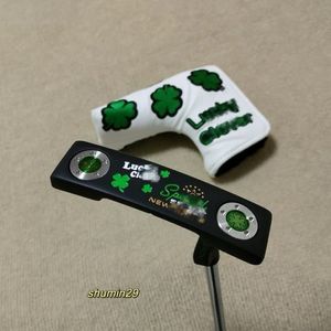 Golf Club Black Four-Leaf Clover Newport2 Bar Men's Putter Lueky شاهد الأصلي اتصل بي