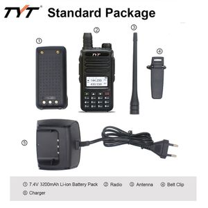 Tyt th-uv98 10 watts 3200mAh banda dupla walkie talkie 136-174MHz/400-480MHz Radio