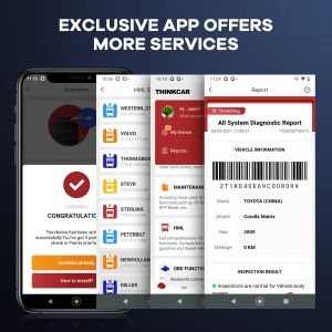 THINKCAR Thinkdiag MINI OBD2 scanner full system bluetooth Automotive diagnostic tool OBD code reader scan Lifetime Free Update