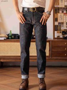 Dżinsy męskie czerwone tornado 501 CT (niestandardowe zwężane) dżinsy 14 unz sinvedge Denim Pants SanforizedL2403