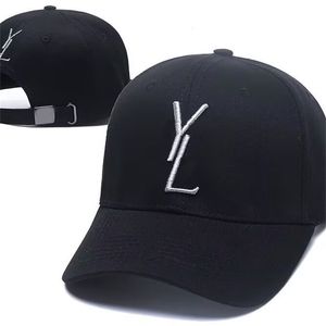 Горячие продажи шляп дизайнеры женские смешанные цвета черные буквы вышивка принт изогнутые поля шляпы винтажные бейсболки капелло в парном стиле опционально hj096 C4