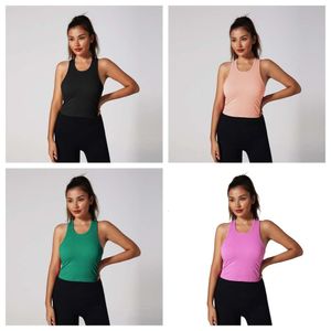 Yoga tank üstü kadın fitness kolsuz tank üst katmanlı çift katman yüksek elastik nem fitil sweatshirt sutyalı