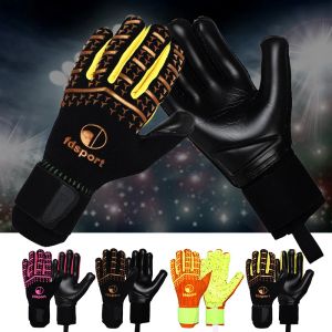Eldivenler Yeni kaleci eldivenler Premium Kaliteli Futbol Kaleci Keeper Eldivenleri Genç Yetişkinler İçin Parmak Koruması Kaleci Eldivenler