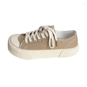 Scarpe casual da donna in tela comode e versatili in stile coreano moda primavera ed estate sneakers per ragazze da donna