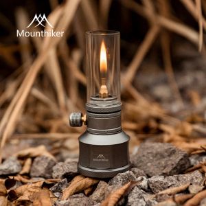 Strumenti Mounthiker Lampada da campeggio per serbatoio di gas per esterni Lampada turistica da campeggio emozionale portatile leggera Illuminazione a lunga durata a risparmio energetico