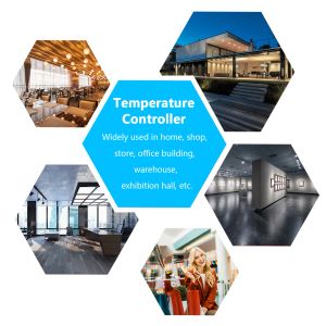 16A WiFi Smart Life App Thermostat för gaspanna och elektrisk uppvärmning Hemtemperaturkontroller fungerar med Google Home Alexa