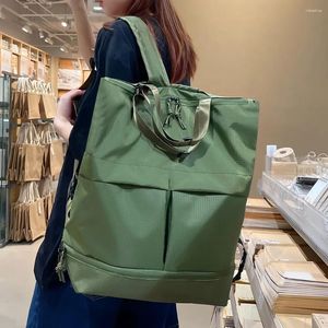 Mochila impermeável saco de esportes para mulheres viagem backbag tendência sacos de escola bolsa de lazer