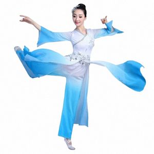 o novo chinês elegante dança moderna mangas adulto dança clássica s feminino 66dF #