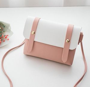 Nowe PU skórzane patchwork moda swobodne torby na ramię Wysokiej jakości ultralight Crossbody Torby