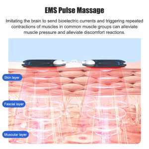 Электрическая тенденция устройства Машина Адкупунктура ручка EMS Pulse Massager стимулятор мышечной стимуляторы боли в цифровой терапии массаж ручка