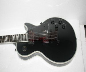 SKLEP Custom Black Beauty Electric Guitar Ebony Twaflboard Fret Binding Solid Mahogany Whole Guitars4575165