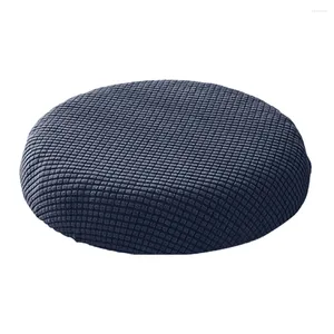 Stol täcker rund pall cover soffa slipcover hem huva inomhus armstöd polyester använder anti-damm