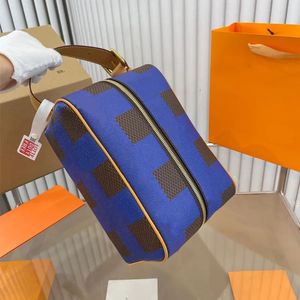 Saco de Higiene Pessoal Mulheres Mens Grandes Sacos de Lavagem Luxurys Designers Compõem Cosméticos Bolsa de Higiene Beleza Tie Dye Maquiagem Caso Pochette Accessoi Tkkc