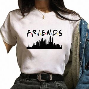 Serial telewizyjny Dr Friends Plus Dr Friends T-shirt damska koszulka Top Harajuku 90 Summer T-Shirt Street T5en#