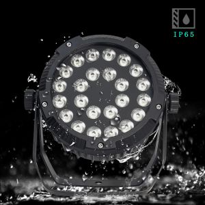 LED Par Light 24x12W RGBW 4 in 1 IP65 Outdoor Waterproof Stage Light For Disco DJ Ballroom Stage Performance Spotlight
