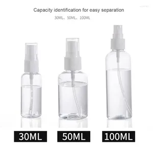 Bottiglie di stoccaggio Sdotter Mini atomizzatore in plastica Strumento per parrucchiere Cosmetici Parrucchiere Spruzzatore d'acqua Contenitore Flacone spray Vaso di profumo