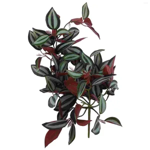 装飾的な花人工レイタンガーランドハンギング装飾シミュレーション屋外偽植物の装飾プラスチックペンダントホームウォール