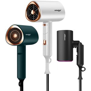 Dryer Electric Hair Dryer 1800W Quickdrying Negative Ion Foldable Hair Dryer Silent 110V/220V Home Barber Recommended US/EU/UK/Plug