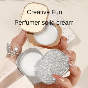 Solid Perfume Balm Exquisite Portable Flower Fruit For Men And Women Antiperspirants Cream Long-lasting Fragrances Deodorant
