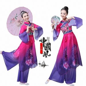 Women's Classical Dance S 2019 New Adult Elegant Embroidery Printing Yangko Clothing Dance Natial Dance T4ch＃