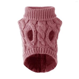 Köpek Giyim Coat Moda Pullover Kış Sıcak Jumper Yumuşak Sonbahar Örme Pet Malzemeleri Elastik Sweater Cat Puppy Belktleneck