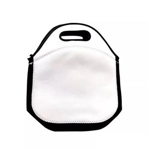 Lunch Boxes Bags Neoprene Sublimation Blanks White Reusable Tote Bag Handbag Double Layer Insated Diy School Bj Drop Delivery Home Gar Ot6Iv