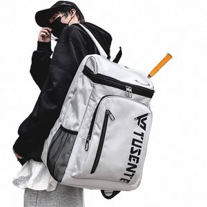 Racquet Sport Bag Fitn Gym utomhus vandring ryggsäck stor sportväska badmint tennisträning vattentäta män kvinnor xa202d p0ga#