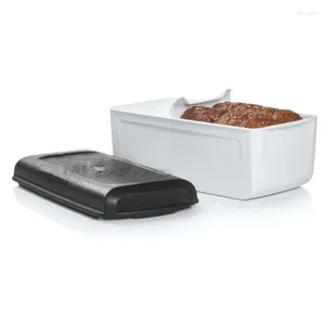 Storage Bottles Bread Container For Kitchen Counter Keeper With Airtight Lid Large Sandwich Holder Plastic Wholesale