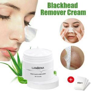 Lanbena Blackhead Remover Nose Mask Por Strip Black Mask Peeling Acne Treatment Black Deep Cleansing Skin Care Korea Wholesale