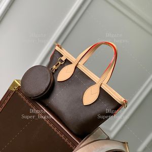 10A مرآة جودة Crossbody Bag Bag Bag Mini Frase 24cm Luxury Mini Handbag Leather Counter Bagced Canvas With Box YL001