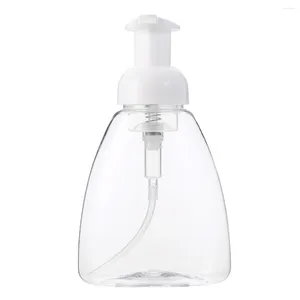Dispenser di sapone liquido 300 ml trasparente pompa schiumogena bottiglia shampoo bagno schiuma mousse contenitore pressa bolla