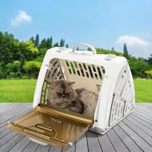 Dog Carrier Foldable Cat Travel Bag Handbag Large Space Breathable For Shopping