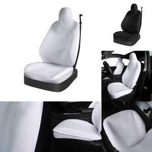 Atualização para tesla modelo 3/y frente de alta qualidade capa assento almofada carro modificado interior decorar acessórios