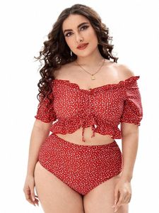 2023 mulheres push up bikinis set swimwear plus size cintura alta maiô larges big plussize ternos de natação banho beachwear novo m1Fq #