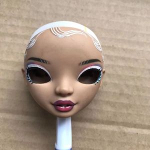 Rainbow Doll Bald Heads Oryginalne akcesoria do lalki DIY Doll części Makijaż Narzędzia DIY Rysowanie głowy