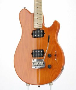 Music Man Axis Sport HH Tremolo genomskinlig Orange 2000 GG8P1 Electric Guitar5573982