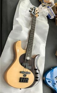 Alder Wood Body 4string bass guitar butterfly luxury electric guitar6158433
