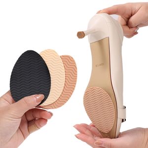 1Pair Wear-Resistant Non-Slip Shoes Mat Self-Adhesive Forefoot High Heels Sticker High Heel Sole Protector Rubber Pads Cushion
