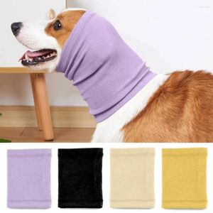 Hundkläder Pet Ear Cover Bekväm bomull Muff Angstavlastning Brusreduceringsskydd för försörjning