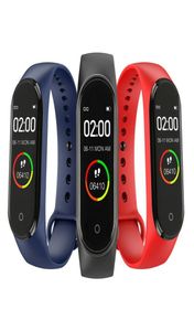 M4 Smart Armband Armbänder Fitness Tracker Herzfrequenz Überwachung Laufen Schrittzähler Kalorien Zähler Gesundheit Sport Tracker Für ipho1517195
