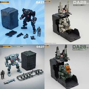 MFT Diaclone Powered-suit Transformation Power Suit Black Mech Solider Lost Planet Action Figure Collection Model Toy 240328